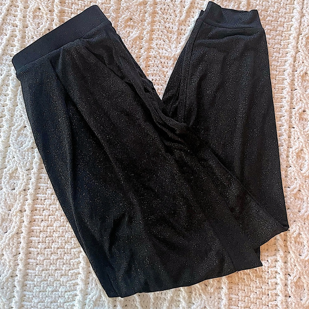 Express Black Sparkle Joggers